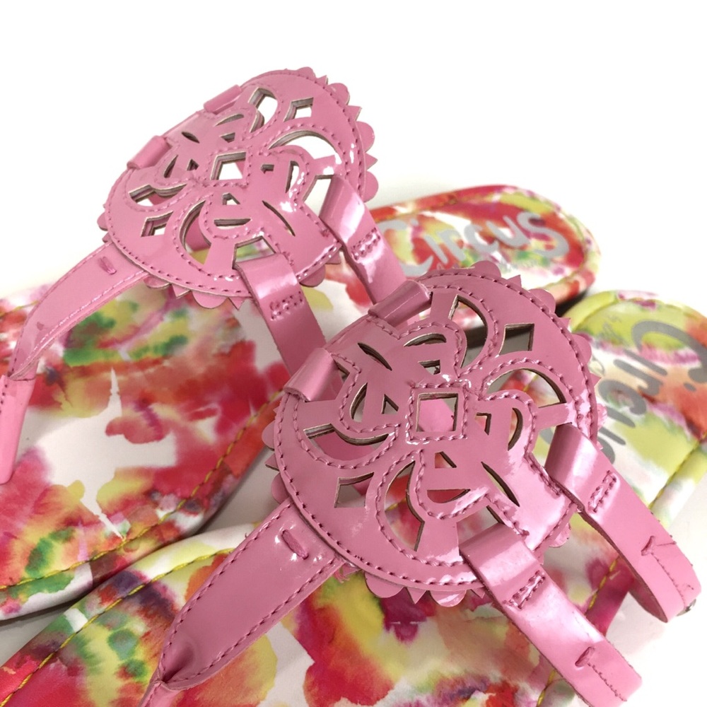 Circus by Sam Edelman Pink Cherri Sandals Sz 9 NEW - Picture 3 of 9